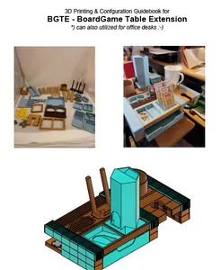 BGTE - BoardGame Table Extension (or office desk extension)