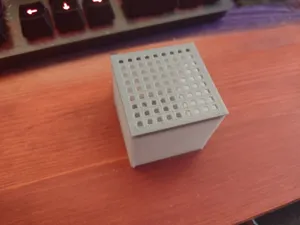 Dessicant cap for 40mm extrusion multiplier cube