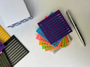 Post-It Note Checklist Stencil