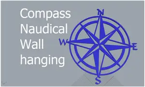Compass Naudical wall hanger
