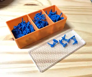 RISK Board Game Pieces Box with Lid