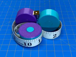 Sewing Cloth Tape Measure Winder Case 14mm and 18mm Snap Fit