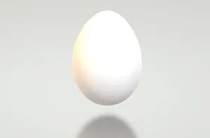 3D Printed Toy Egg for Play Kitchen
