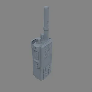 Motorola DP4800 (remix of 3D scan)