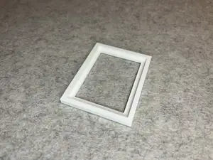 Dollhouse painting frame miniature house 1:18