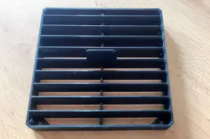 140 mm PC fan movable louver for directional air flow