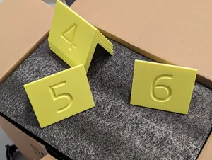 Stackable crime scene evidence markers