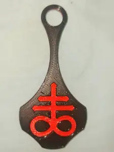 Leviathan cross keychain