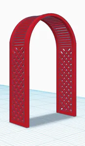 Plant climber support arch