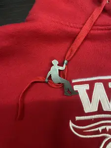 Rock Climber Hoodie Bead