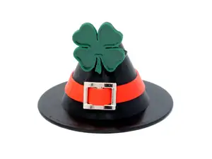 Thanksgiving Weasel Shamrock Hat