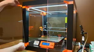Removable pinned hinge doors for Ikea Lack Enclosure
