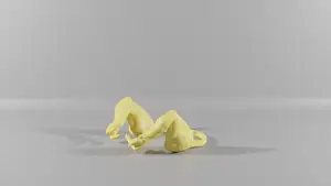 Accurate T-Rex arm for chickens