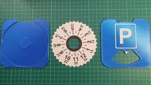 Parking disc/clock