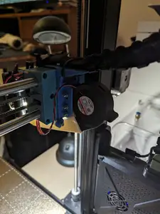 SV06 Plus Part Cooling Fan Mount