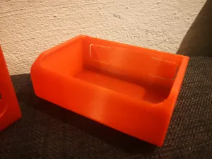 Tray for guitar neck rest