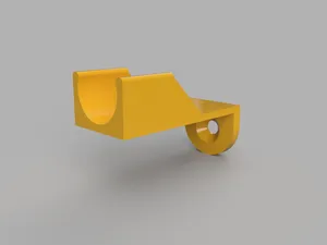16mm Rohrhalterung zum schrauben (90° Winkel) | 16mm pipe clamp (screw mounted)