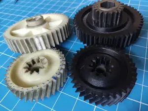 Helical gear for Fellowes paper shredder