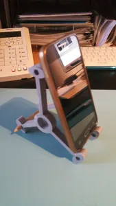 SOPORTE ROBUSTO PARA MOVILES, TABLETS, MONITORES Y TELEVISORES, CON 3 INCLINACIONES DIFERENTES, MODULAR.