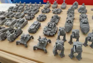 Panzershrieeek !!! (tank miniatures and wargame rules)