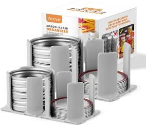 Mason Jar Lid Organizer