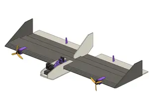 RC Plane (Ardupilot Flying Plank / Flying Wing)