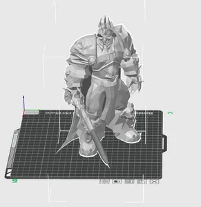 Lich King World of Warcraft Low Poly