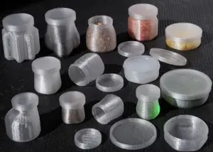 Customizable lightweight small jar/bottle with screw cap