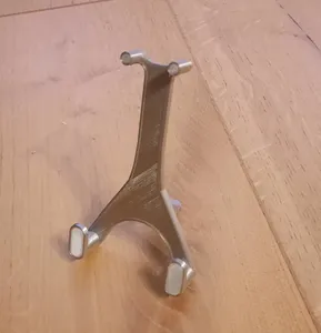 Guitar stand for a decorative strat guitar