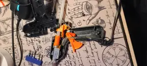 EN : Glue gun actuator repare / FR : Réparation gachette pistolet à colle