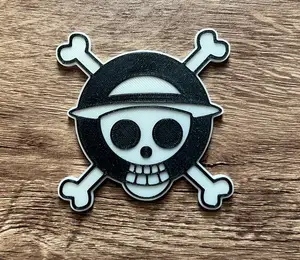 One Piece Straw Hat Pirates Mark (8x3mm magnets)