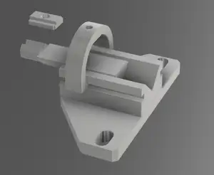 V-block for Nikon Comparator rotary stage