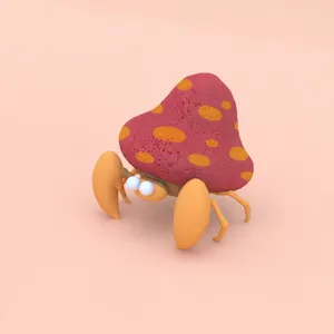 ℗047 Parasect Face Sponge Stand