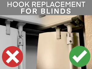 Hook Replacement for Curtain Blinds