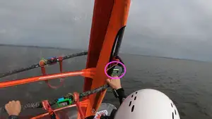 Mast mount (starboard tack) for Jan Heylen's DIY GPS