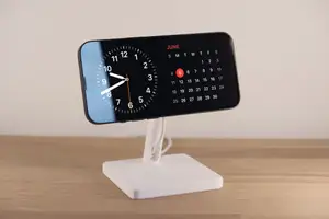 Magsafe charger stand for iPhone - standby mode