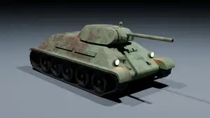 T-34 (1941) Detailed Version | Russian Tank