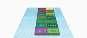 MadLabRemix - Seed Box - Plant Seeds Organizer