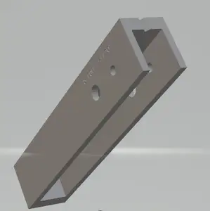 Drill template for furniture for 18mm wood