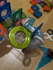 Connection ring for Connetix Ball Run