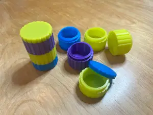 Stackable Pill Travel Container (now with v2)