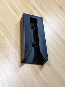 Simple wall holder for Miele floor brushes