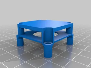 GPS-Dome for Quadrocopter with FC 30.5x30.5 footprint (OpenScad, parametric)