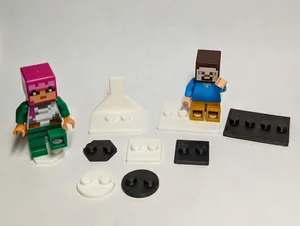 LEGO Minifigure Base (Stands) + Wall Mount