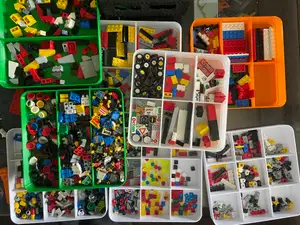 Lego Sorting Trays with divider
