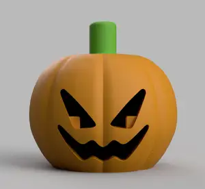 Pumpkin Head for Lego-like Skeleton (10:1 scale)