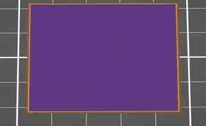 0.4mm & 0.6mm Nozzle size 45mm & 65mm First layer calibration squares