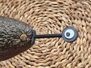 Funny eyes for fruit