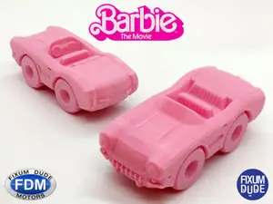 Fixum Dude Motors Barbie Movie Corvette