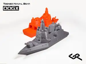 Tooned Naval Boat: DDGX Destroyer